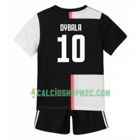 Juventus Paulo Dybala 10 Bambino Maglia Prima 2019/2020 Manica Corta (+ Pantaloncini)